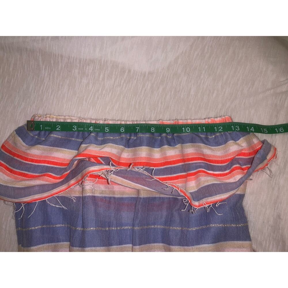 Lemlem Striped Cotton Playsuit Romper size XS Multi Color - Picture 7 of 8
